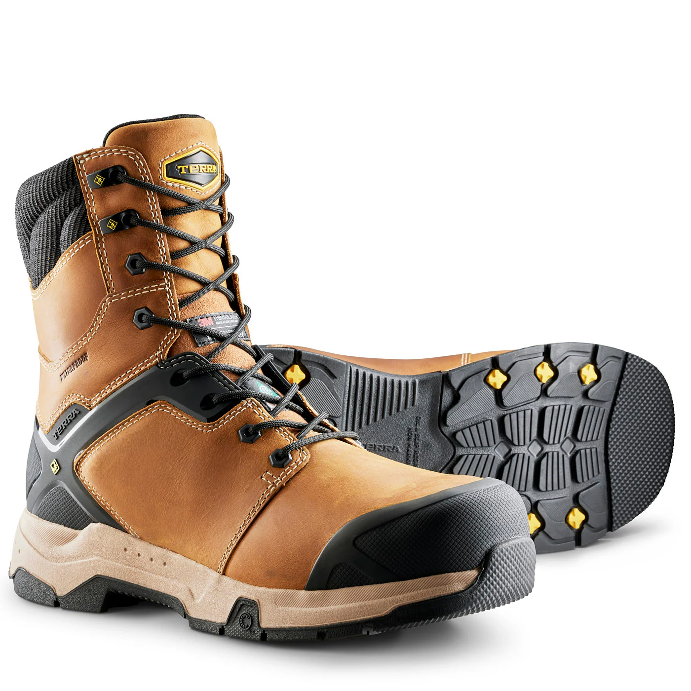 Terra Carbine 8" Waterproof Composite Toe Safety Work Boot - Image 5