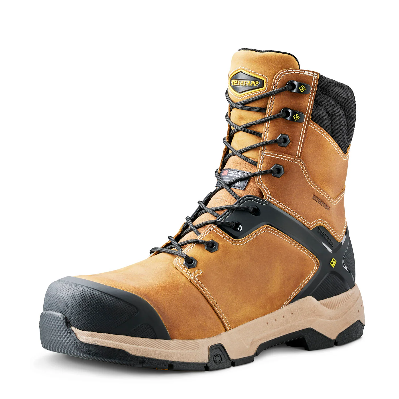 Terra Carbine 8" Waterproof Composite Toe Safety Work Boot - Image 9