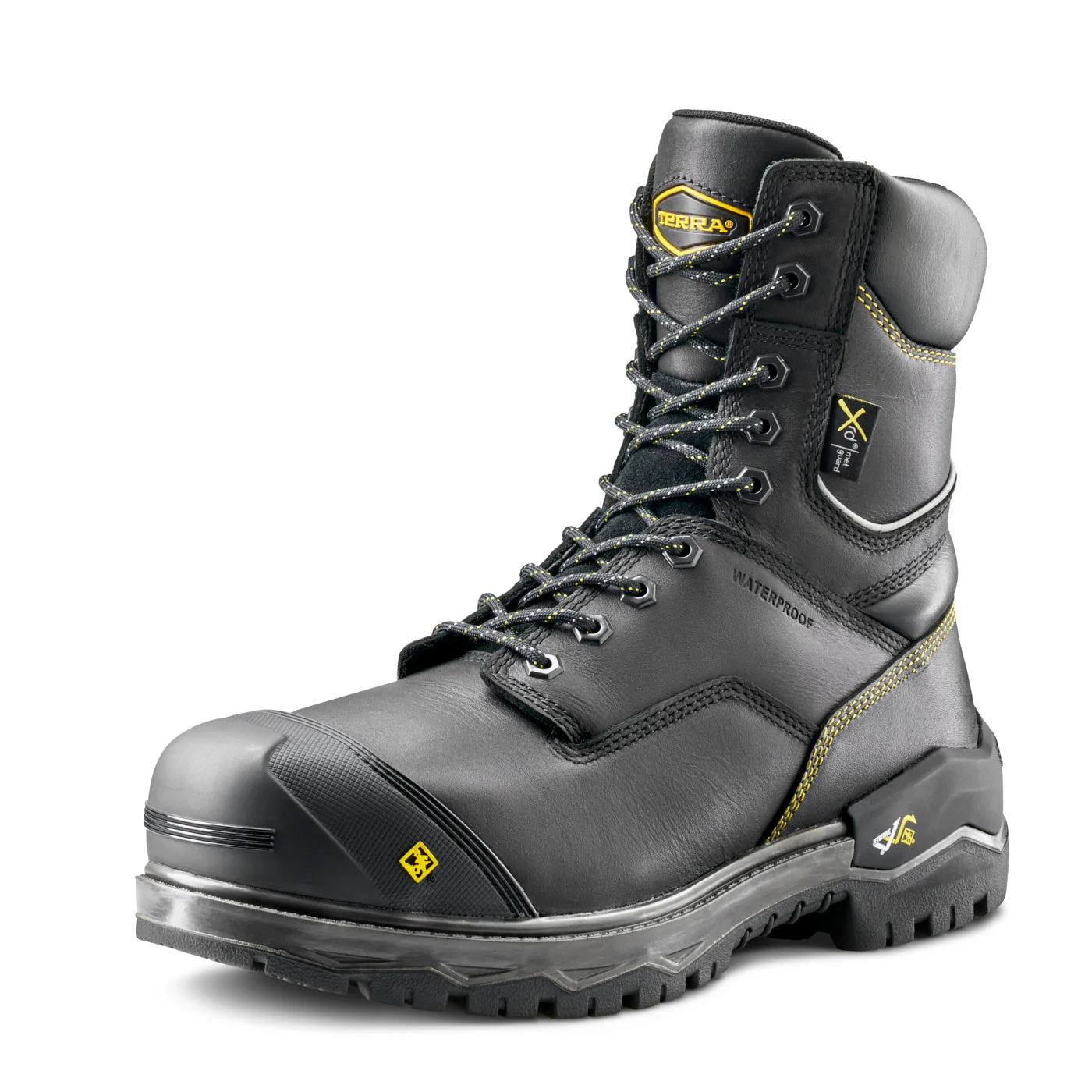 Terra Gantry 8" Waterproof Composite Toe Safety Work Boot w/ Internal Met Guard - Image 3