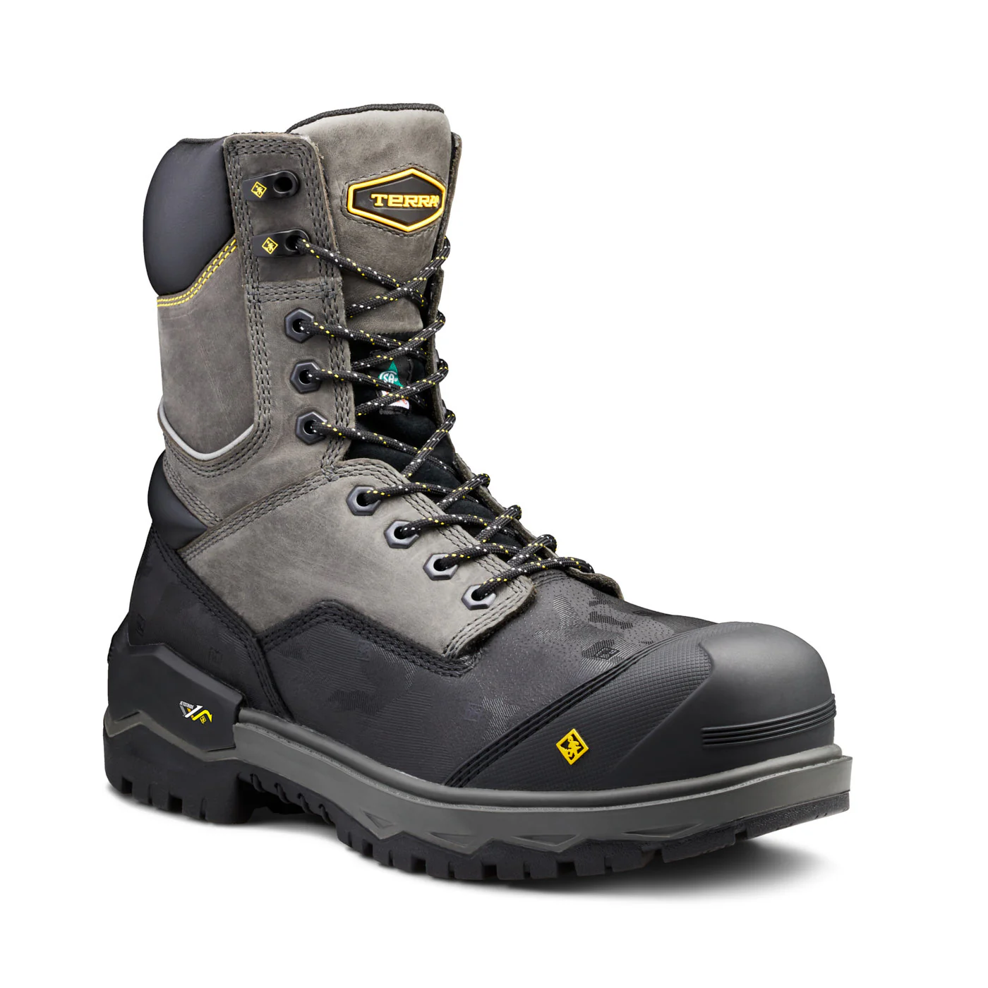 Terra Gantry 8" Waterproof Nano Composite Toe Safety Work Boot - Image 8