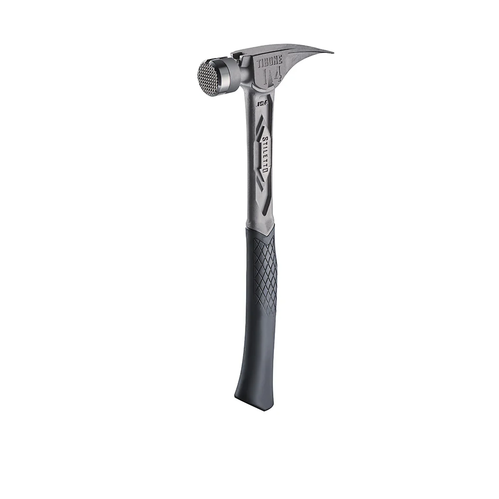 Stiletto® TIBONE⢠14oz Milled/Curved Titanium Framing Hammer