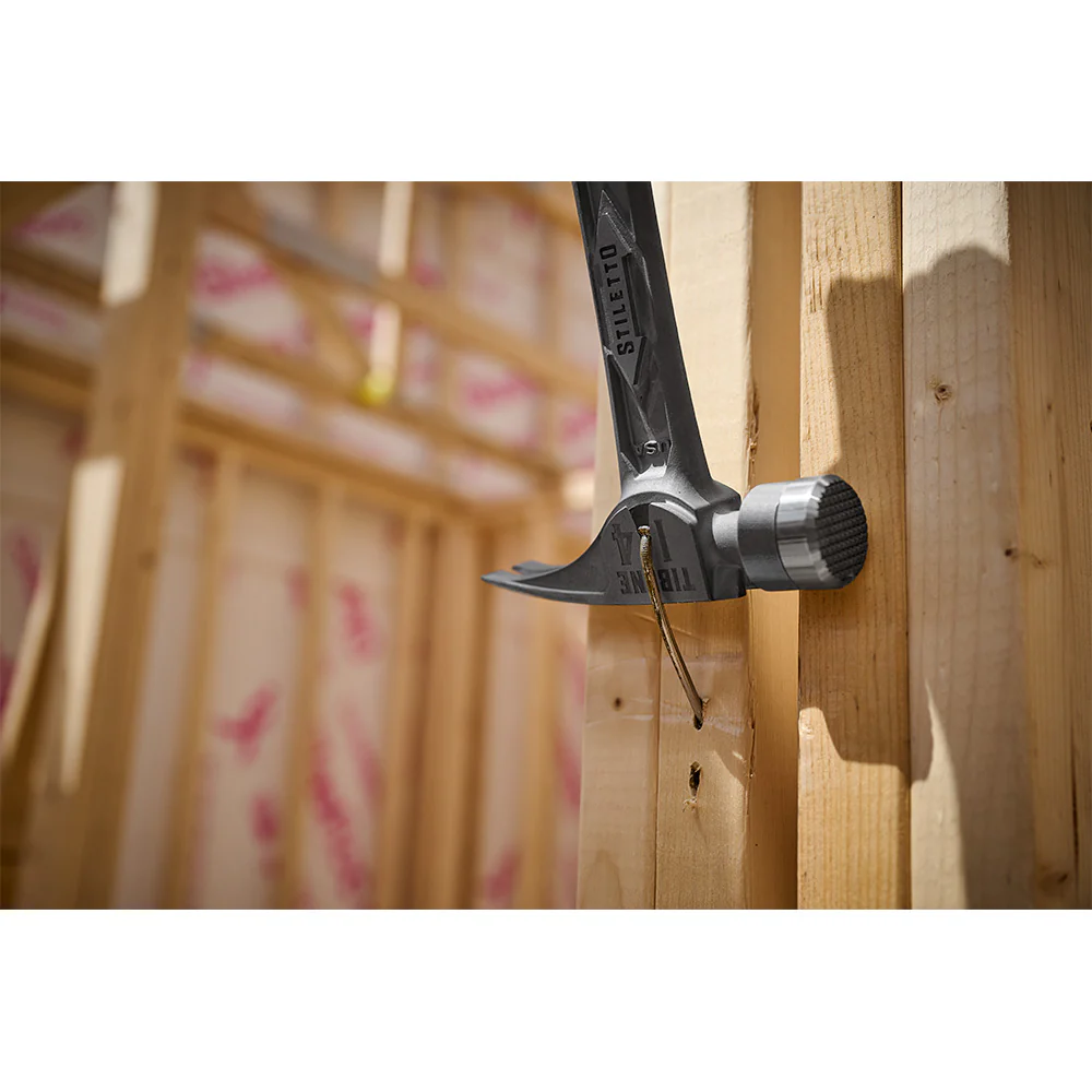 Stiletto® TIBONE⢠14oz Milled/Curved Titanium Framing Hammer - Image 5