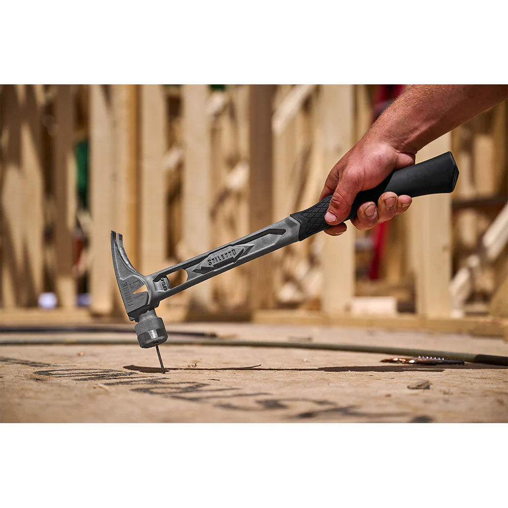 Stiletto® TIBONE⢠15oz Milled/Curved Titanium Framing Hammer - Image 5