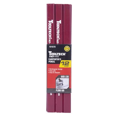 Tooltech 12PK Carpenter's Pencil Lead Refills - Image 15