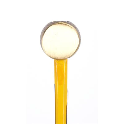 Tooltech Fiberglass Handle Brass Head Hammer - Image 10