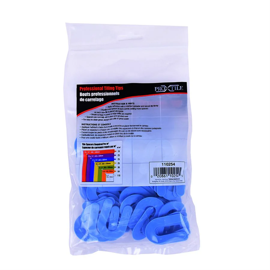 Toolway 100PK U-Type Tile Spacers - Image 2