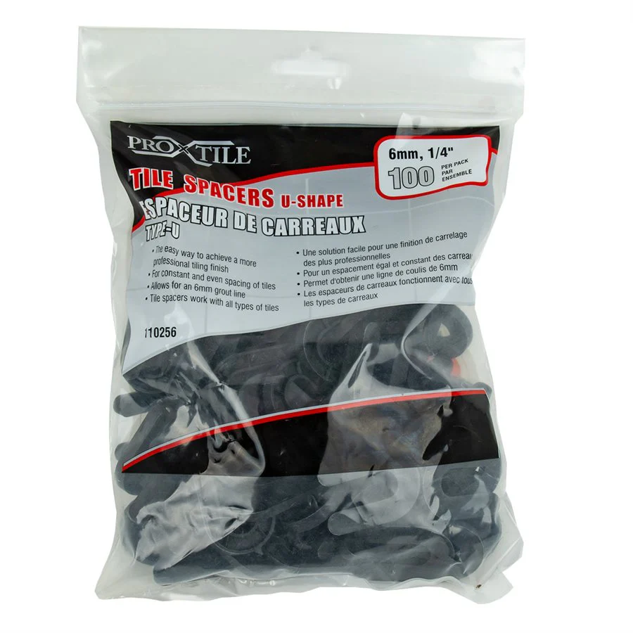Toolway 100PK U-Type Tile Spacers - Image 6