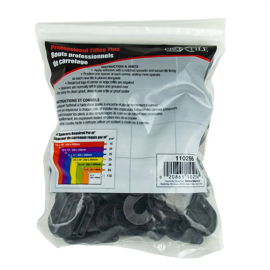 Toolway 100PK U-Type Tile Spacers - Image 7