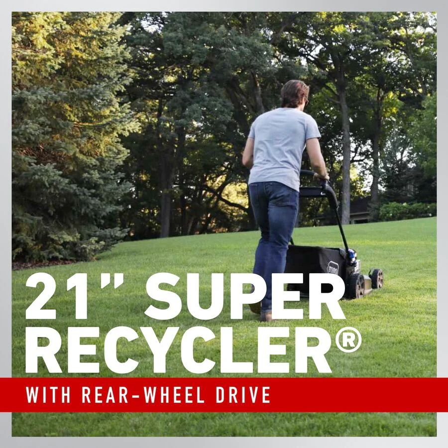 Toro 21" Super Recycler Electric Start w/Personal Pace & SmartStow Gas Lawn Mower - Image 4