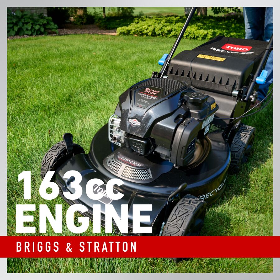 Toro 22" Recycler Max w/ Personal Pace & SmartStow Gas Lawn Mower - Image 13