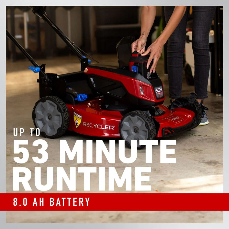 Toro 60V Max 22" Recycler Lawn Mower w/ Personal Pace Kit - Image 13