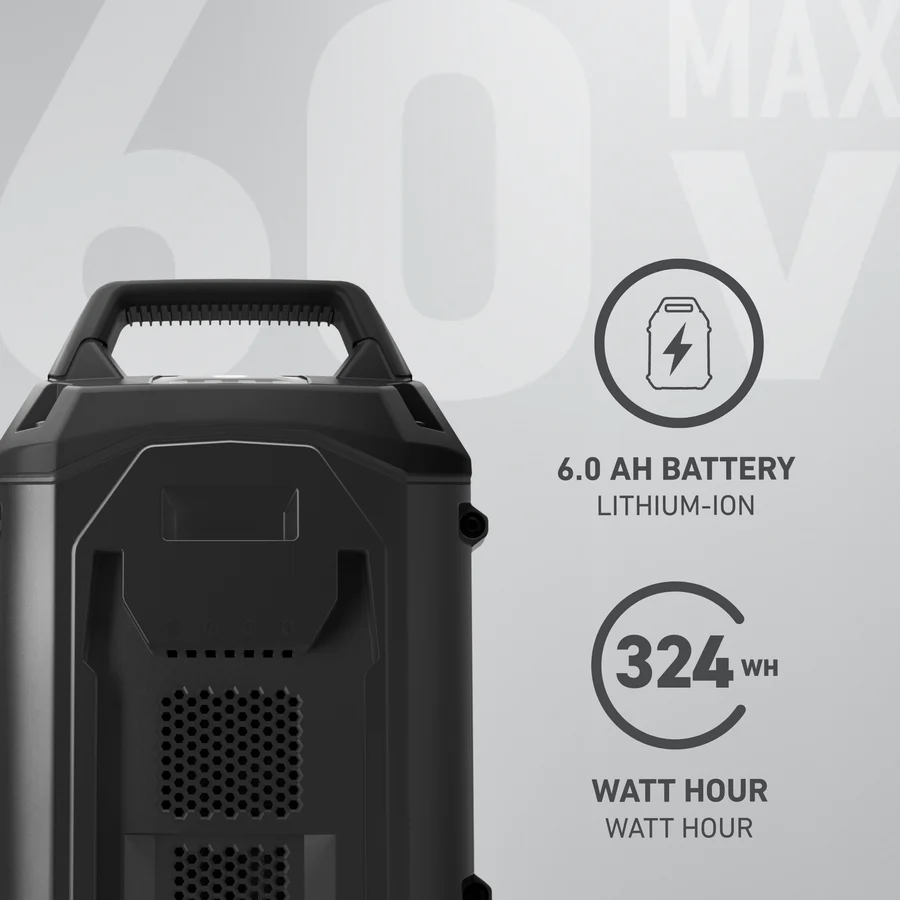 Toro 60V MAX Flex-Force 6.0Ah Lithium-Ion Battery - Image 3