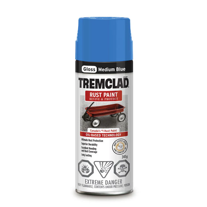 Tremclad Oil Based Rust Paint 340g Aerosol Spray - Image 2