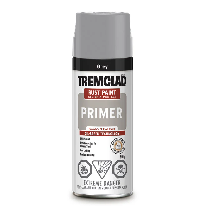 Tremclad Rust Primer 340g Aerosol Spray - Image 2