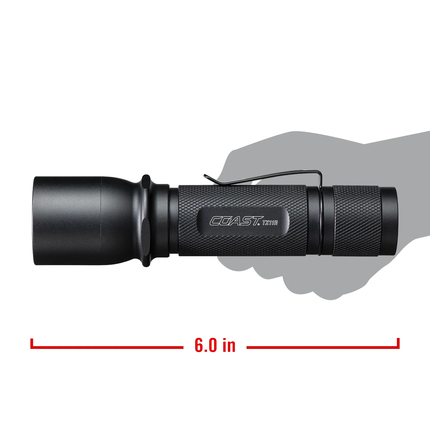 Coast TX11R Rechargeable Long Range Focus Flashlight - Image 9
