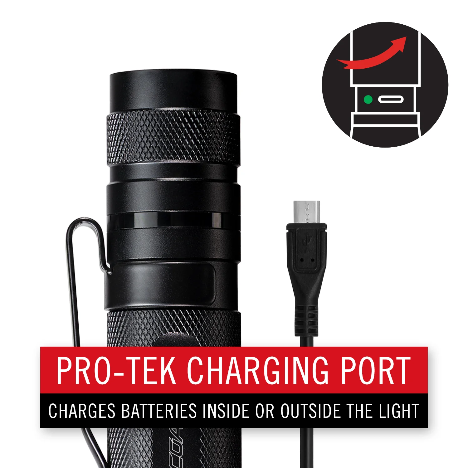 Coast TX17R Rechargeable Pure Beam Focusing Flashlight - Image 8