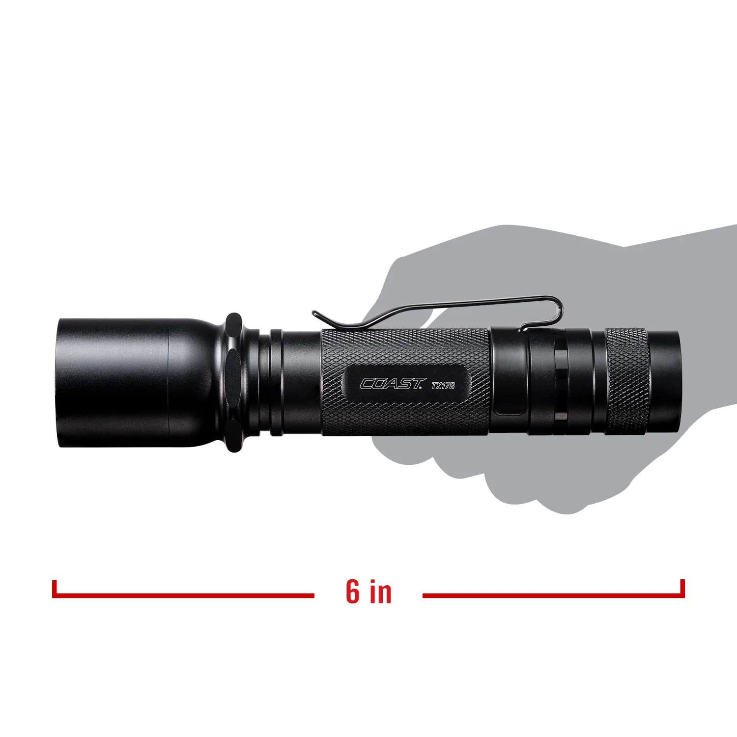 Coast TX17R Rechargeable Pure Beam Focusing Flashlight - Image 9