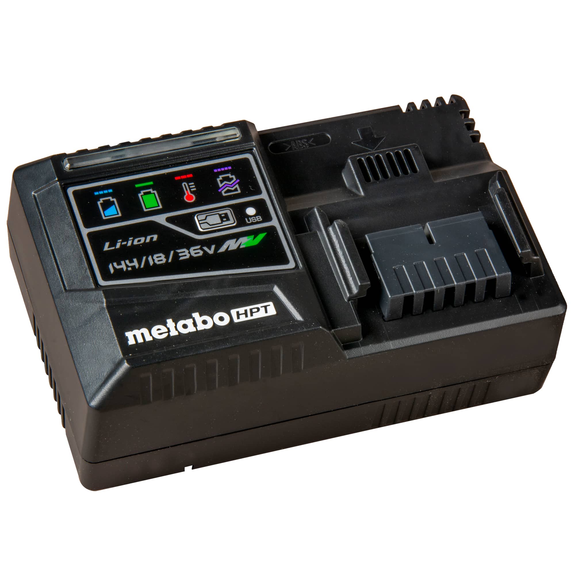 Metabo 18V/36V Lithium-Ion Rapid Charger - Image 2
