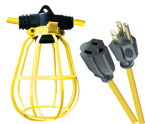 Voltec 14/3 SJTW String Lights w/ Plastic Cage