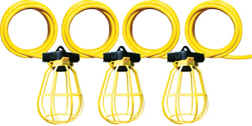 Voltec 14/3 SJTW String Lights w/ Plastic Cage - Image 2