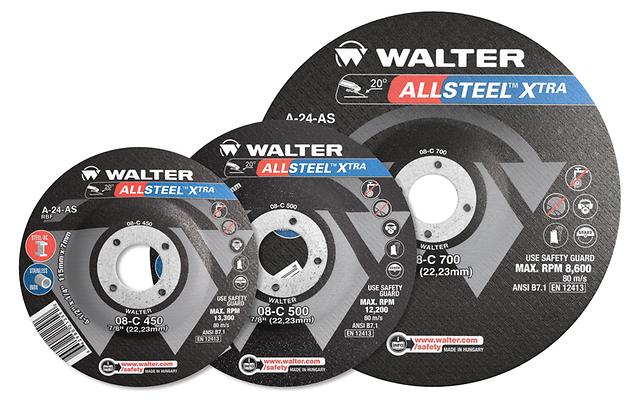 Walter ALLSTEEL XTRAâ„¢ Stainless Steel Grinding Wheel (Type 27)