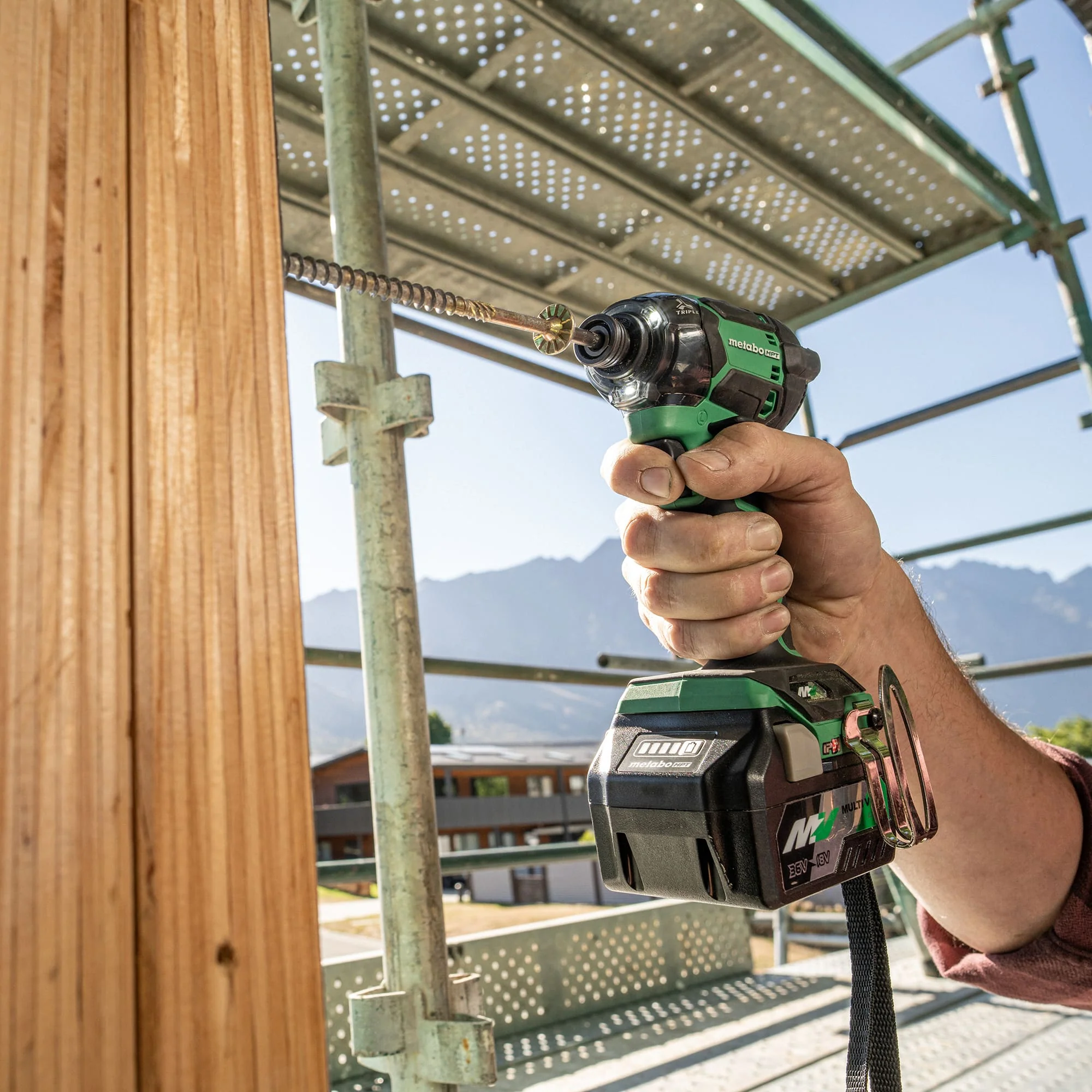 Metabo 36V MultiVolt Cordless Triple Hammer BOLT Impact Driver Kit - Image 8