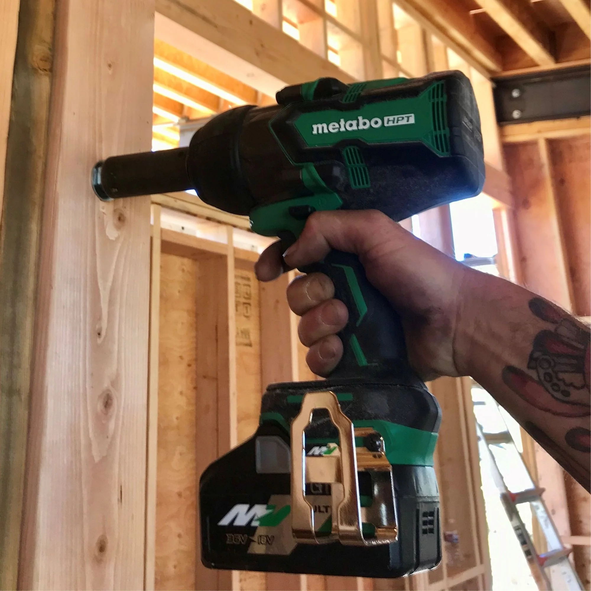 Metabo 36V Brushless 1/2" Impact Wrench - Tool Only - Image 6