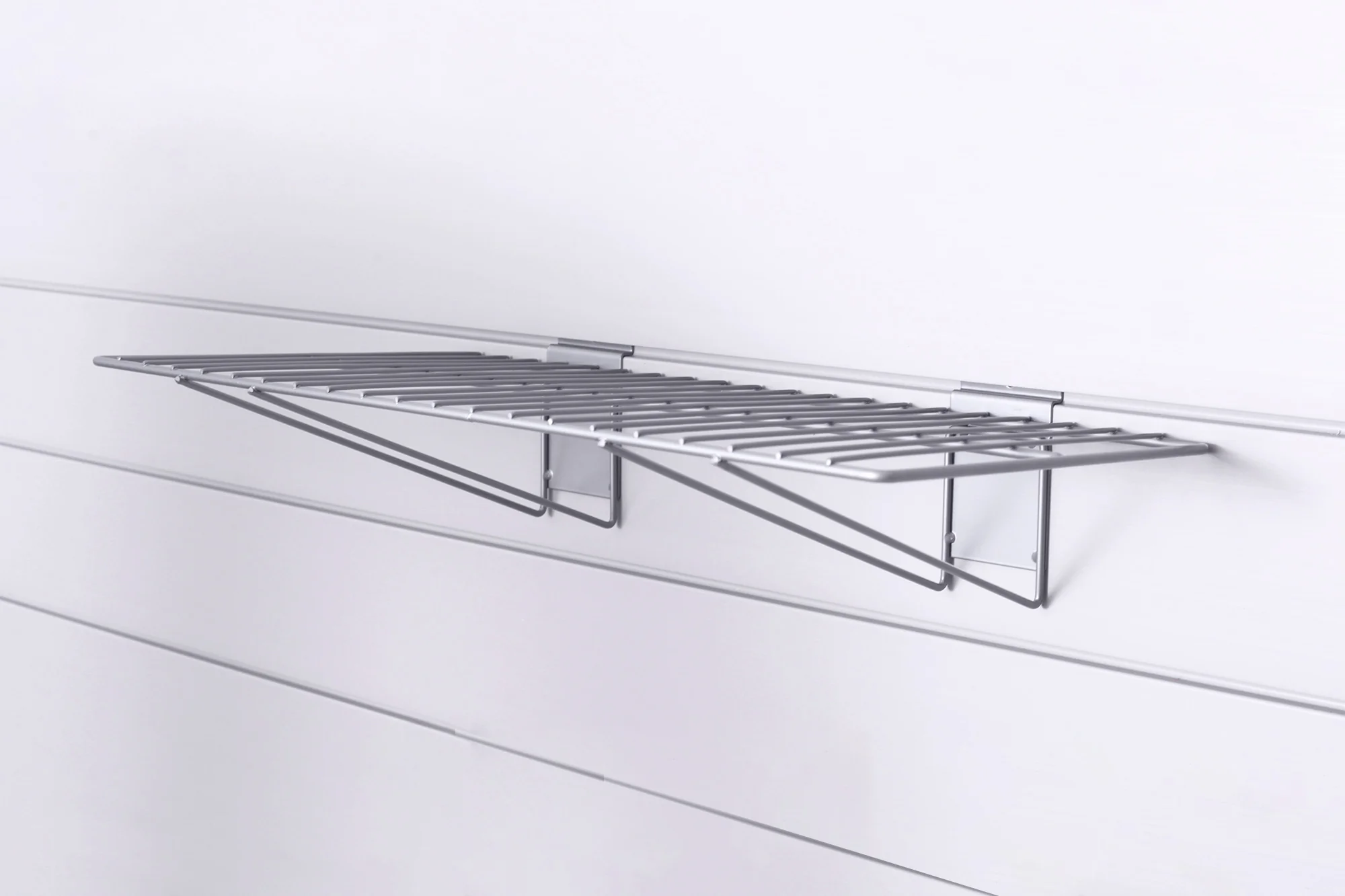 Crownwall Wire Shelf With Bracket Slatwall Accessory - 24" x 12" - Image 3