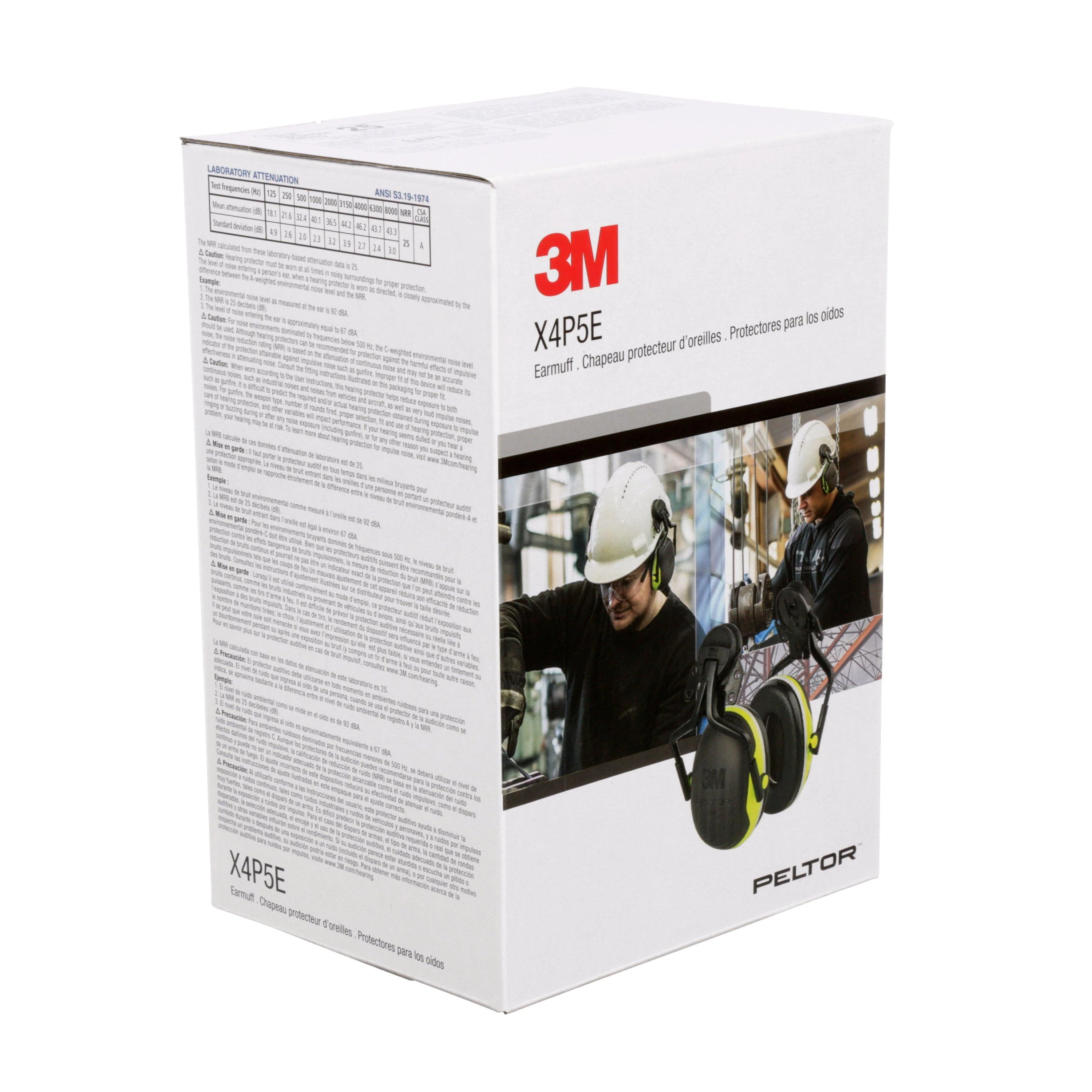 3M™ PELTOR™ X Series Hard Had Attached Earmuffs - Image 7