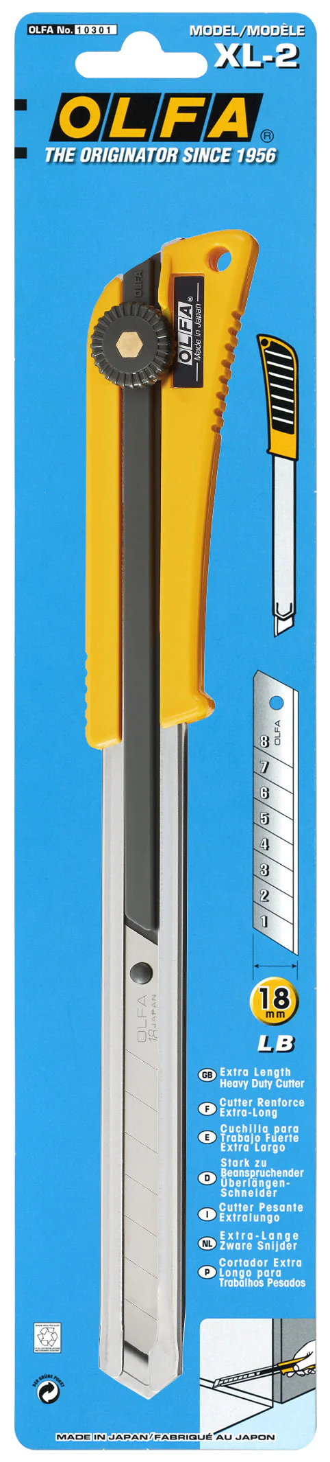Olfa XL-2 18mm Extended Reach Utility Knife - Image 3