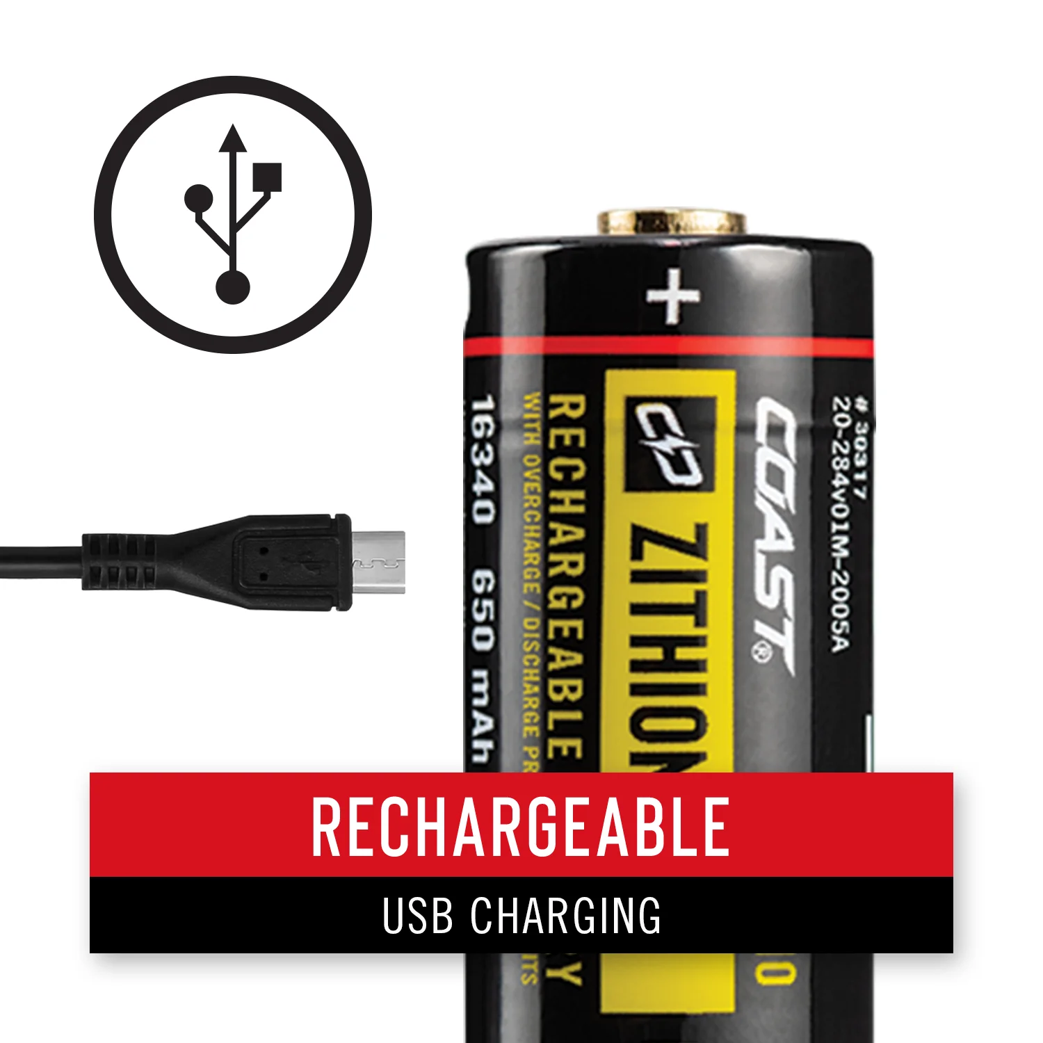 Coast XP6R Rechargeable Flashlight Kit - Image 6