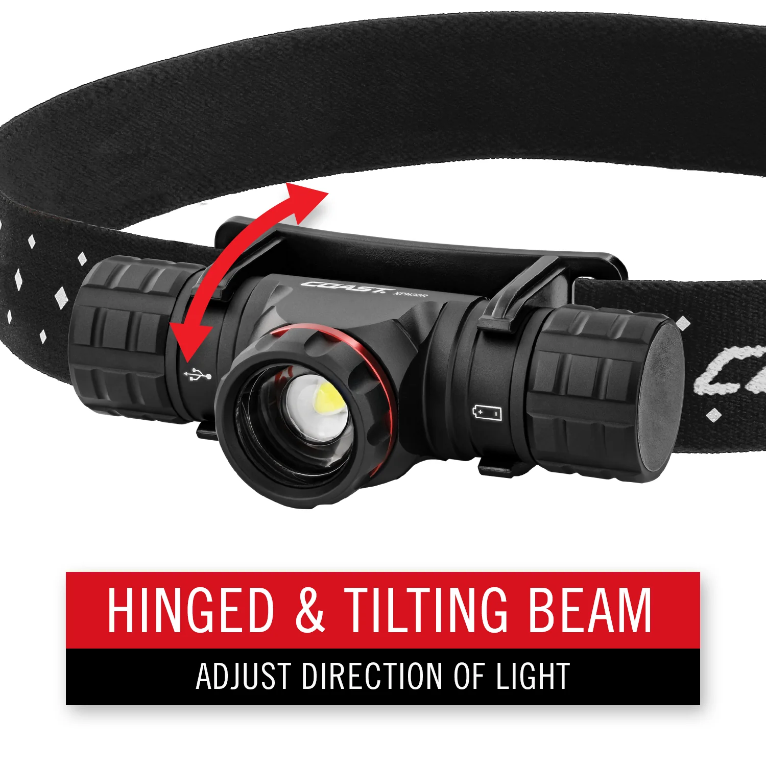 Coast XPH30R Rechargeable Headlamp - Image 6